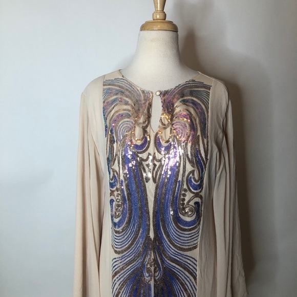 Sequin Maxi Dress NWT - Picture 6 of 14